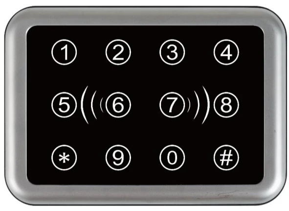 Зчитувач Uniview OEC-R2H-EK ID Gray (2993152732)