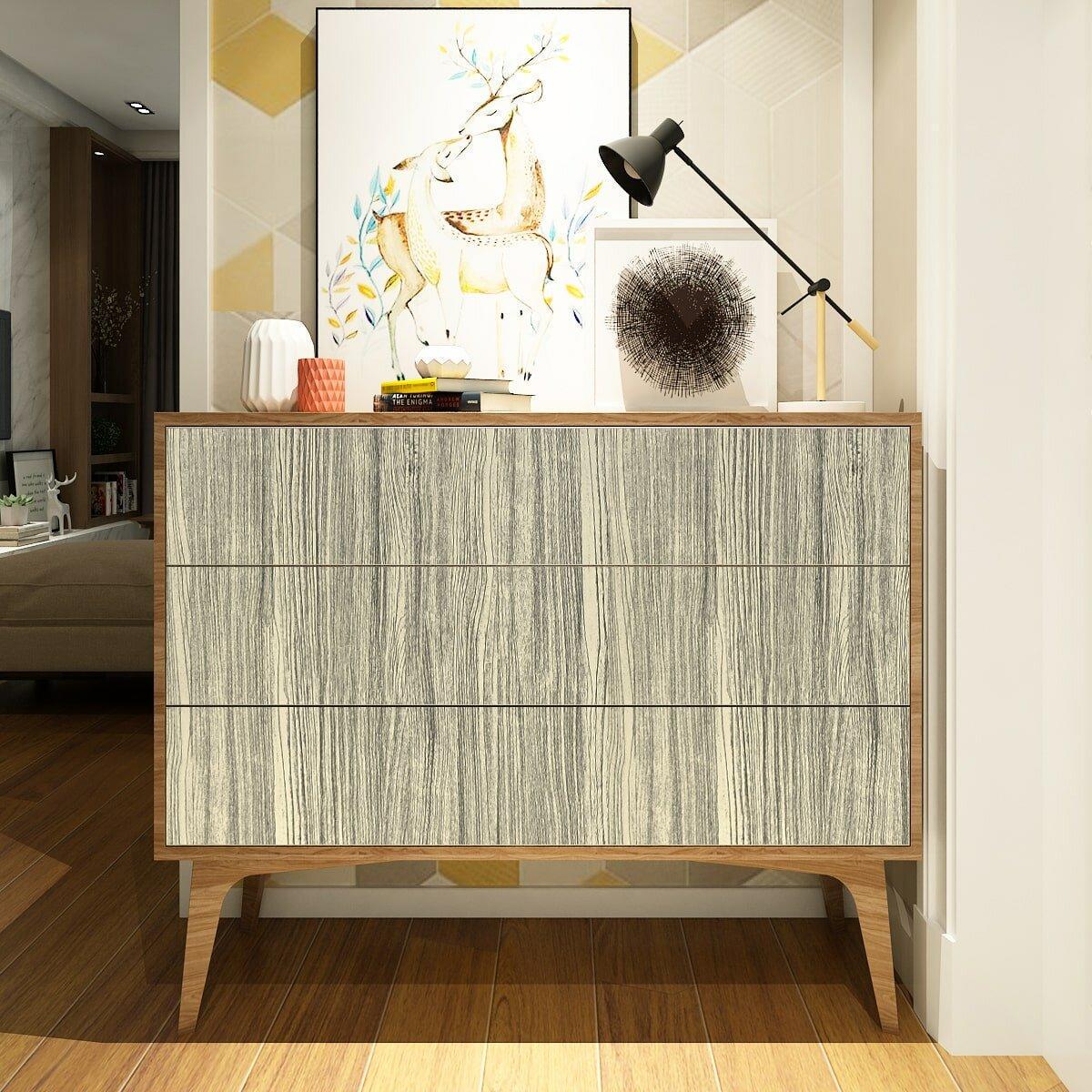 Плівка самоклеюча 0,45х10 м х0,07 мм Дуб SW-00001251 - фото 5 Плівка самоклеюча 0,45х10 м х0,07 мм Дуб SW-00001251 - фото 5