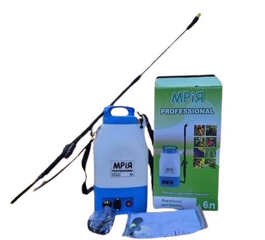 Опрыскиватель аккумуляторный ТМ Мрія 6 л 12V 1,3 Аh (2133976070)