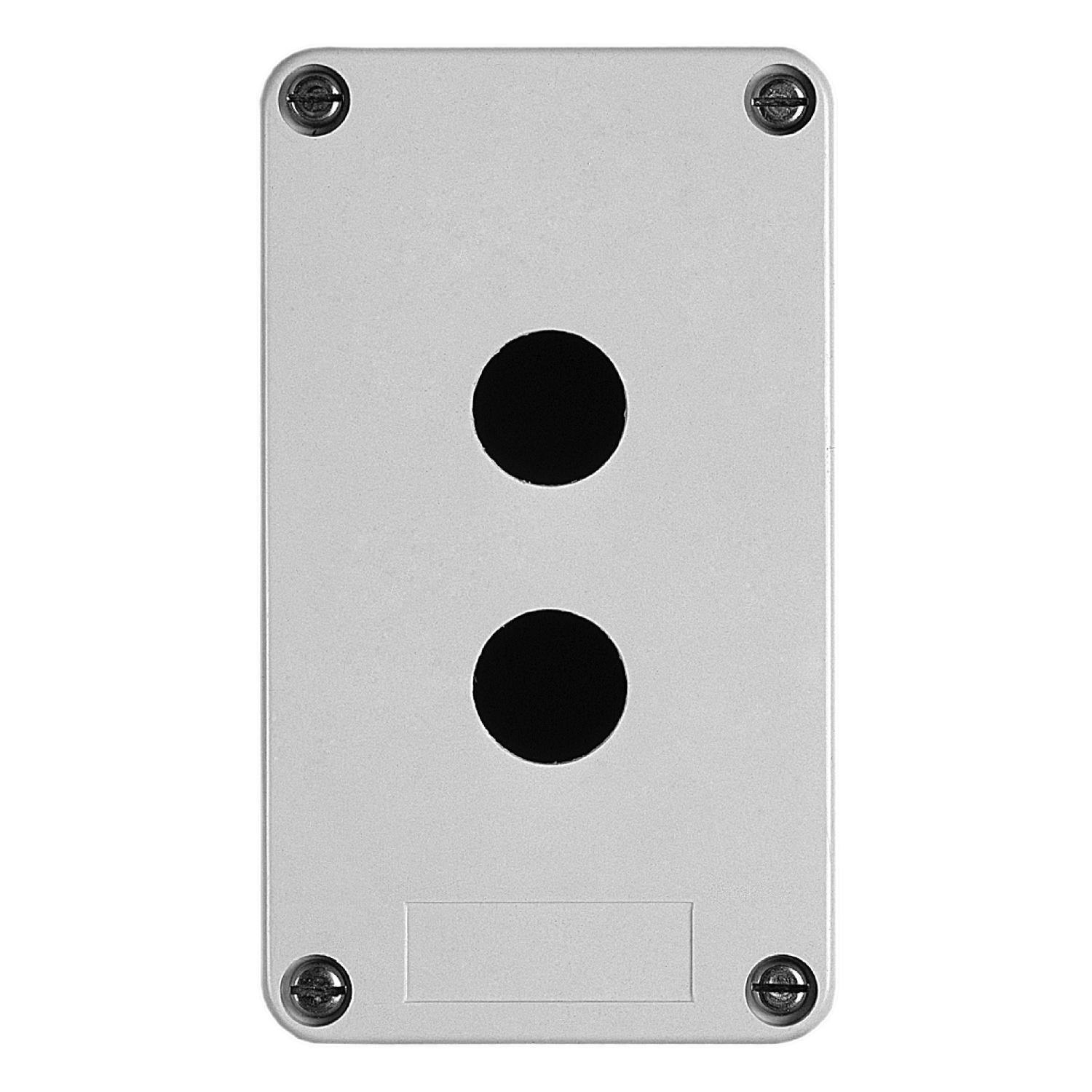 Корпус кнопочного поста Schneider Electric Harmony XAP 2 местный 22 мм Серый (XAPA1120) Корпус кнопочного поста Schneider Electric Harmony XAP 2 местный 22 мм Серый (XAPA1120)