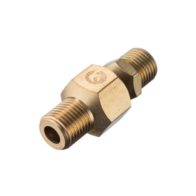 Шарнир поворотный Intertool PT-2208 наружная резьба 1/4"-1/4" латунь (9214797)