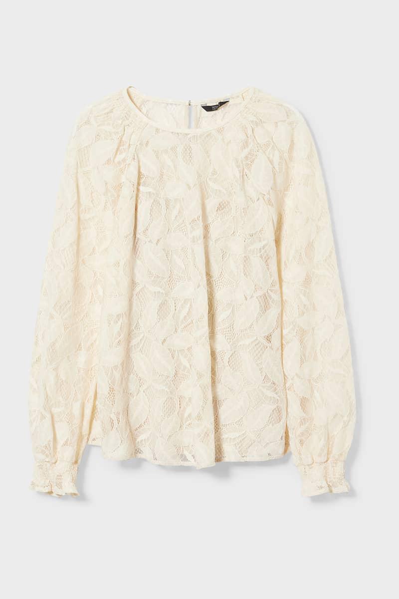 Блуза C&A р. 36 Кремовый (740462124721)