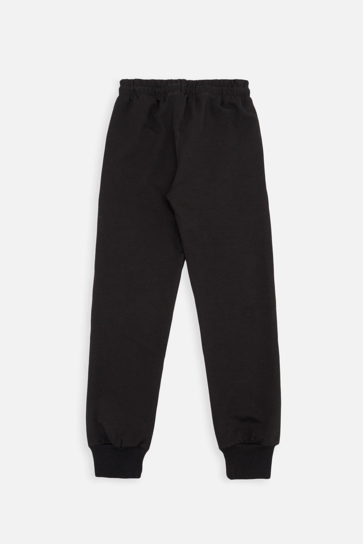 Штаны спортивные для мальчика 140 см Черный (SKT001046076)