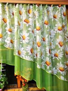 Тюль Ника Ромашка правая Салатовый (1609291303) - фото 3 Тюль Ника Ромашка правая Салатовый (1609291303) - фото 3