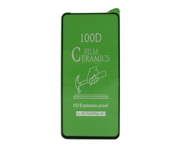 Защитная пленка Ceramics Full coverage film для Samsung Galaxy M51, Black Защитная пленка Ceramics Full coverage film для Samsung Galaxy M51, Black