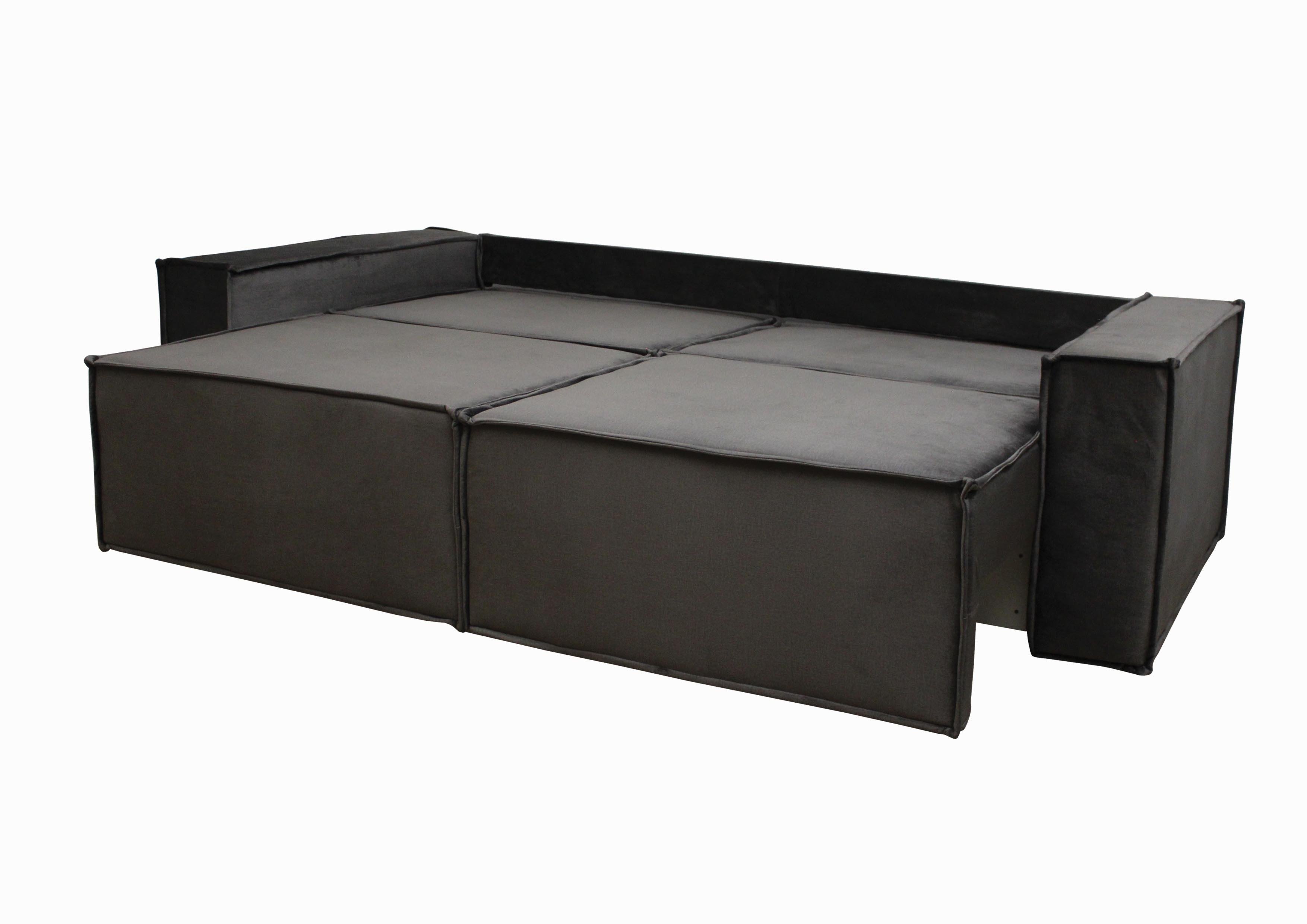 Диван Милтон 2 Диван Плюс еврокнижка 235х103 см спальное место 1950х1450 мм Графит (30641994) - фото 2 Диван Милтон 2 Диван Плюс еврокнижка 235х103 см спальное место 1950х1450 мм Графит (30641994) - фото 2