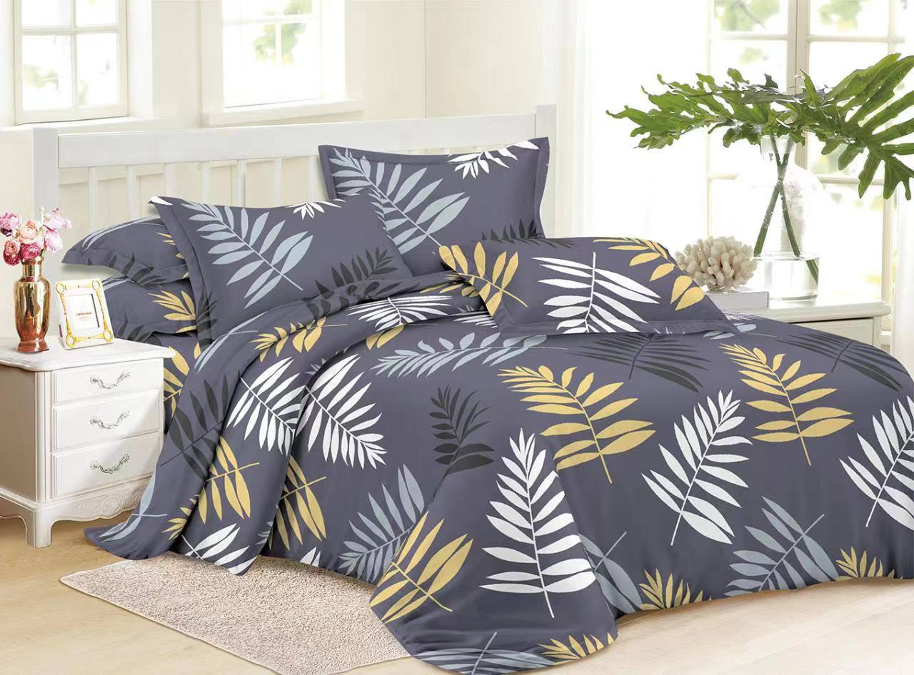 Комплект постельного белья Папоротник евро бязь 200x215 см (mc2017164) - фото 1 Комплект постельного белья Папоротник евро бязь 200x215 см (mc2017164) - фото 1