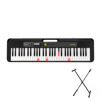 Синтезатор Casio LK-S250 со стойкой - фото 2