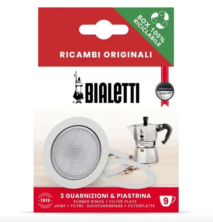 Запчасти для гейзерной кофеварки Bialetti 9 чашек (018494)
