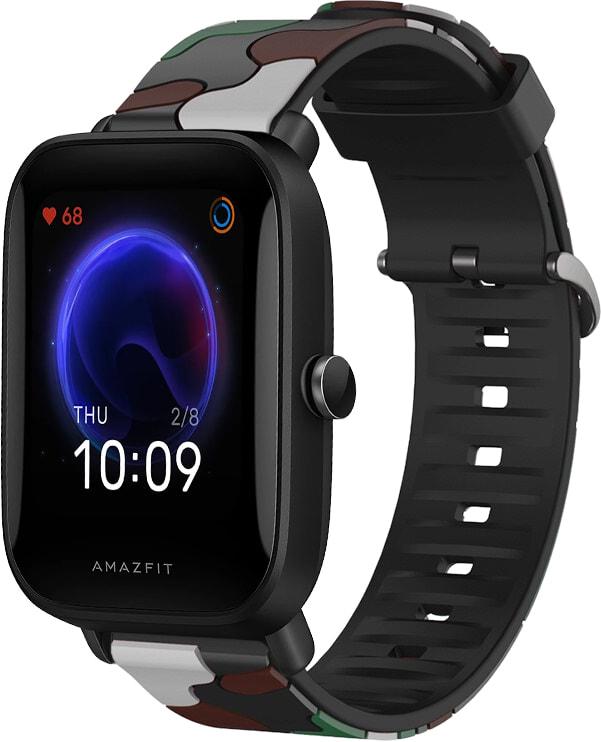 Ремешок Tactic Camouflage для Amazfit Bip U Pro Brown (32918-30) - фото 1 Ремешок Tactic Camouflage для Amazfit Bip U Pro Brown (32918-30) - фото 1