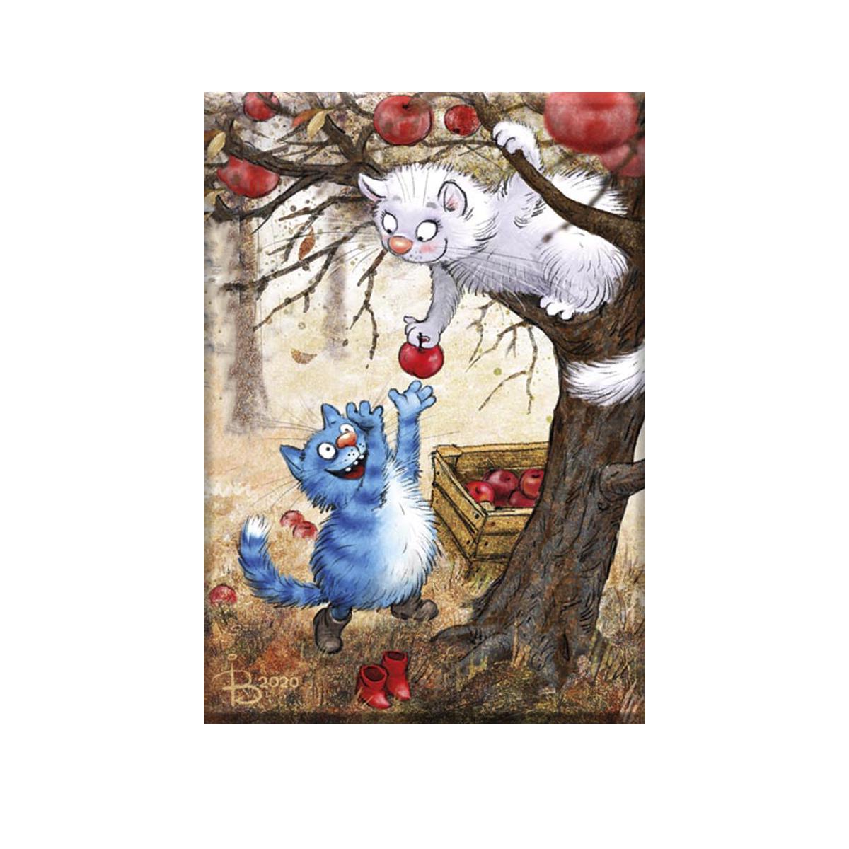 Модульная картина Яблочный урожай 1 модуль 60x90 см