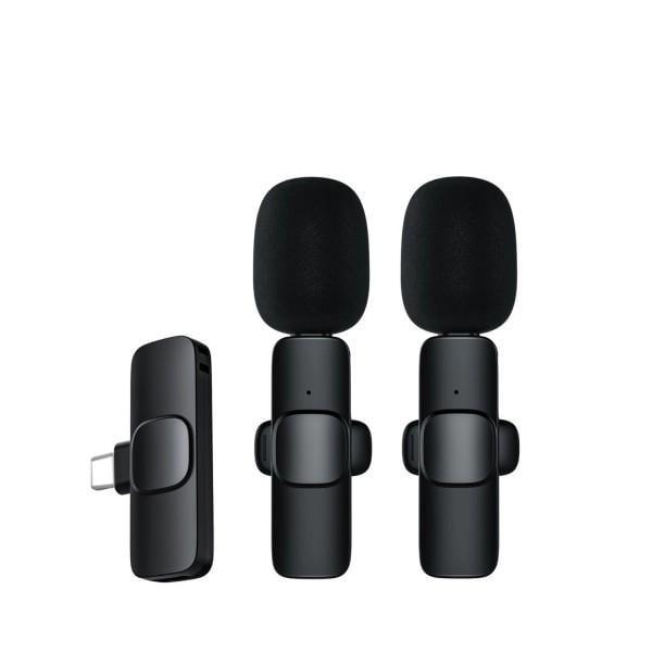 Микрофон беспроводной двойной Type-C 2,4ГГц 10 м Recordio GAW-920 Type-C (1754800074) Микрофон беспроводной двойной Type-C 2,4ГГц 10 м Recordio GAW-920 Type-C (1754800074)