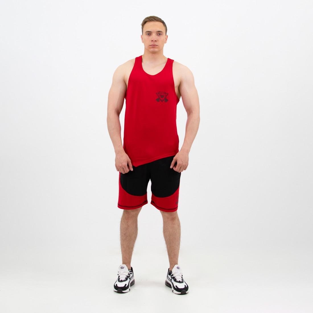 Комплект спортивний чоловічий FitU Progress red 1.1 S (23KPR11S)