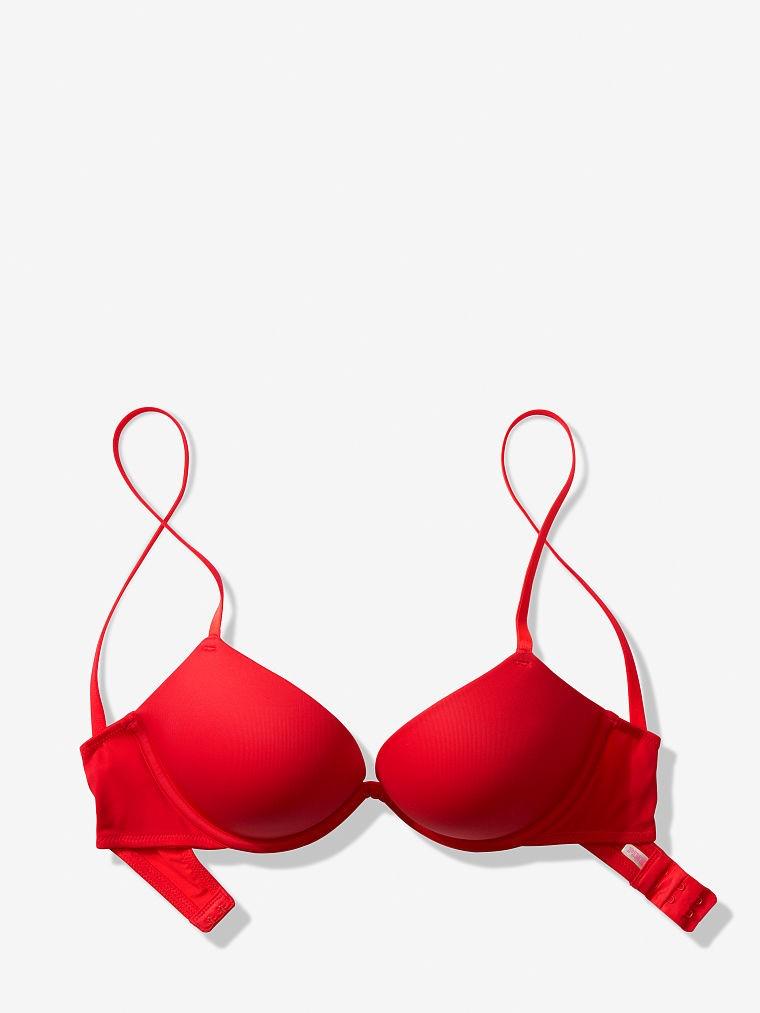 Бюстгальтер Victoria's Secret 394-767 2-Push-up 75В Червоний (1-5) - фото 3