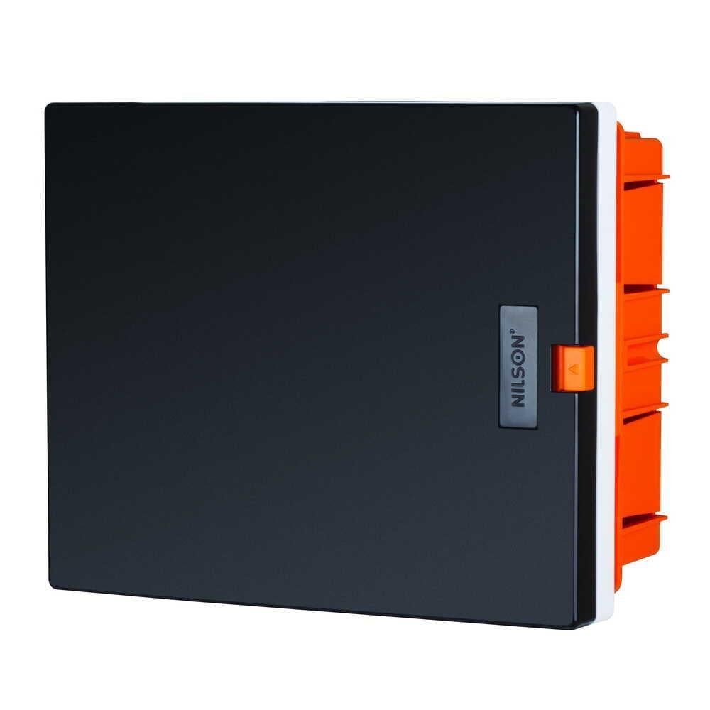 Щит распределительный пластиковый Nilson quantum встраиваемый 4 модуля IP40 прозрачные дверцы Белый (32661004)