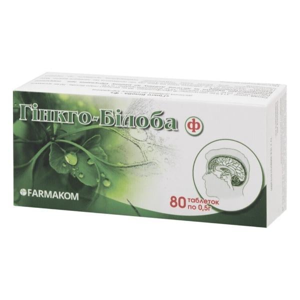Гинкго Билоба Фармак Гинкго Билоба - Ф 80 таб. (000027418)