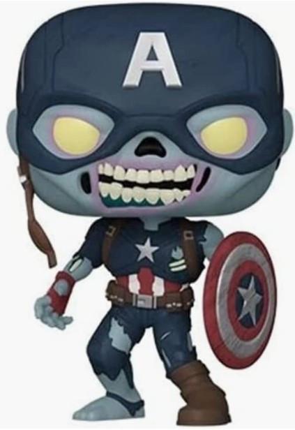 Фигурка Funko Pop Marvel Zombie Capitan America 10 см (M ZCA 941)
