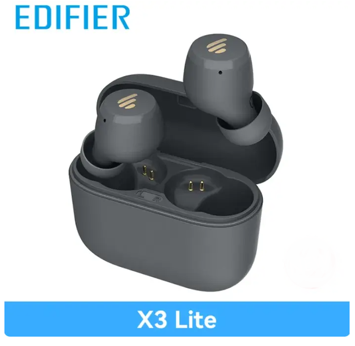 Навушники Edifier TWS X3 Lite Bluetooth 5.3 Сірий - фото 7