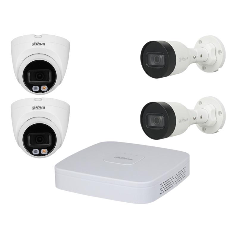 Комплект IP видеонаблюдения Dahua KIT-DH131 уличный