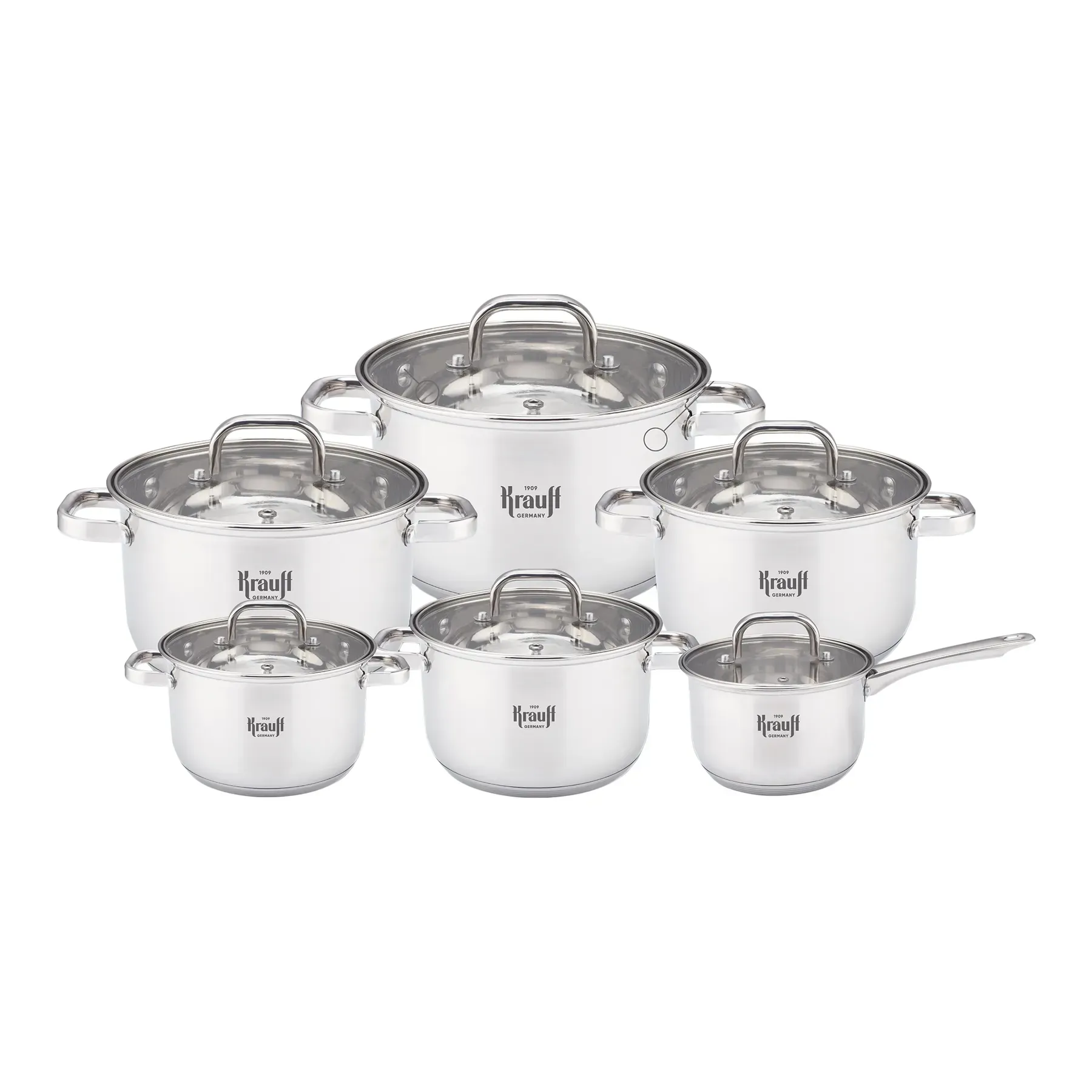 Набор кастрюль Krauff Stahlcraft с кухонными аксессуарами 15 предметов - фото 7 Набор кастрюль Krauff Stahlcraft с кухонными аксессуарами 15 предметов - фото 7