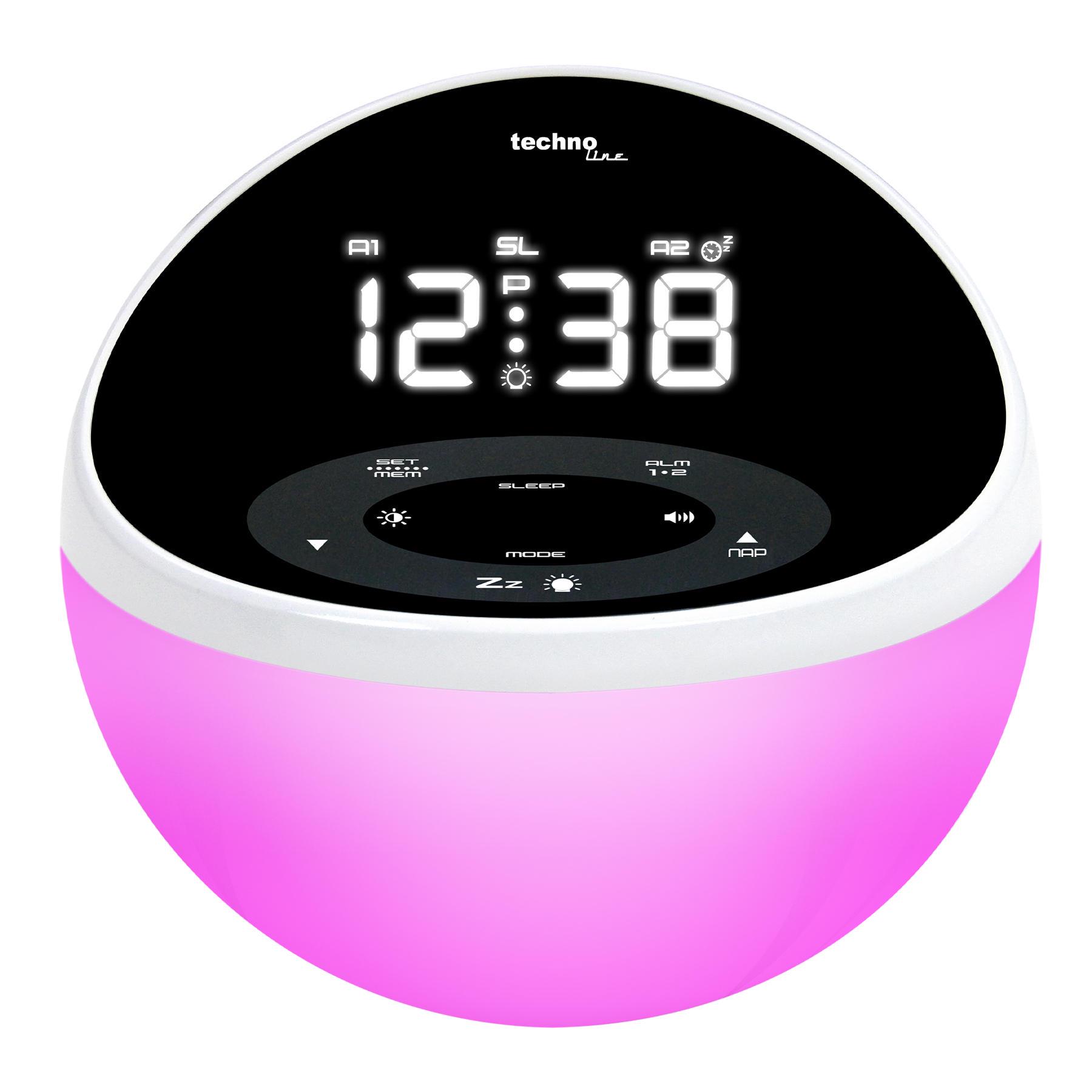 Часы настольные с радио Technoline WT500 Black/White (WT500) - фото 8 Часы настольные с радио Technoline WT500 Black/White (WT500) - фото 8