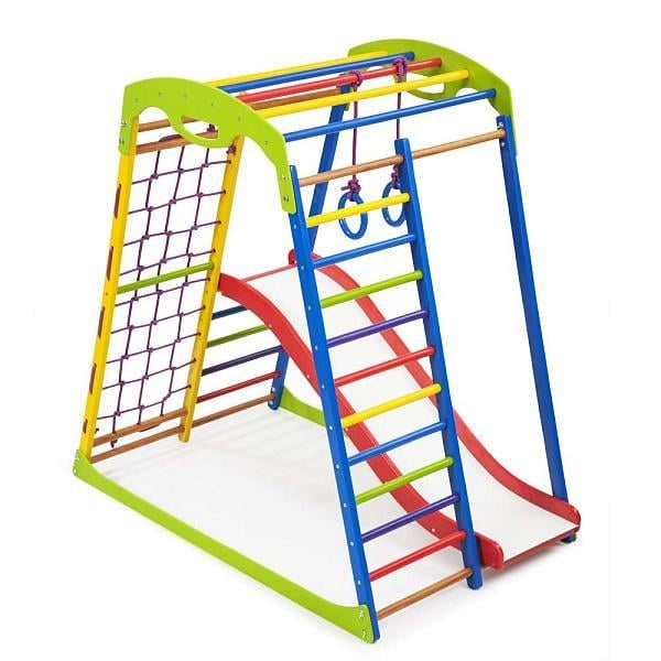 Дитячий спортивний комплекс для дому SportBaby SportWood Plus 1 (ASportBaby5)