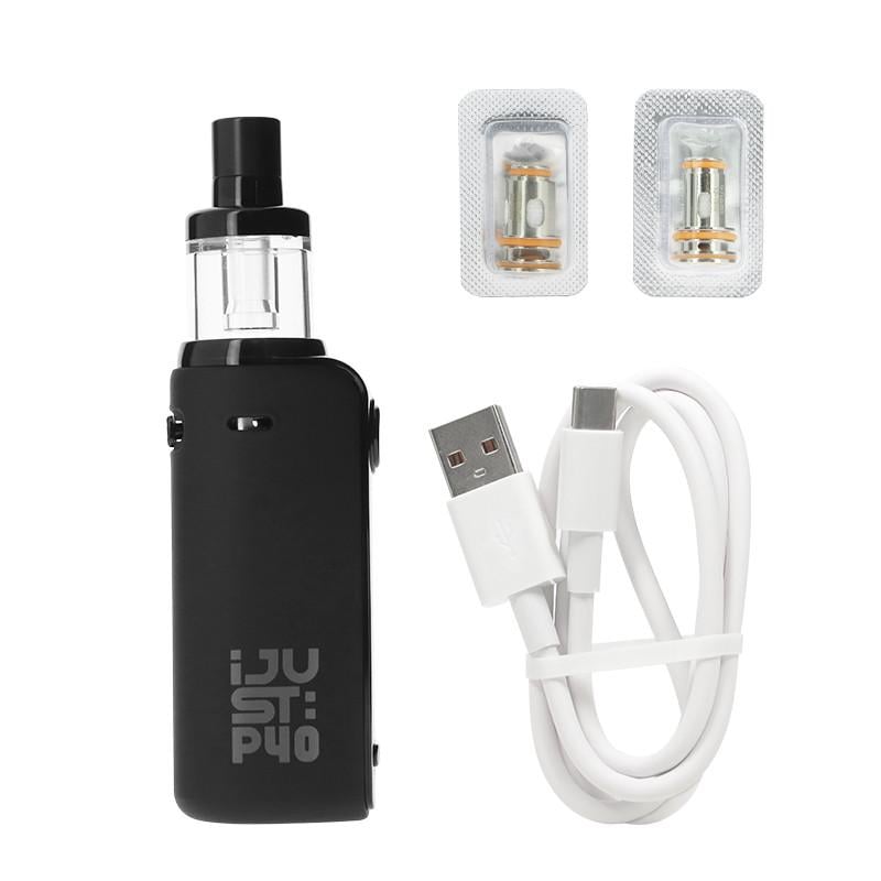 Под-система электронная сигарета Eleaf iJust P40 Pod System 1500mAh 3 мл Black (15098) - фото 9