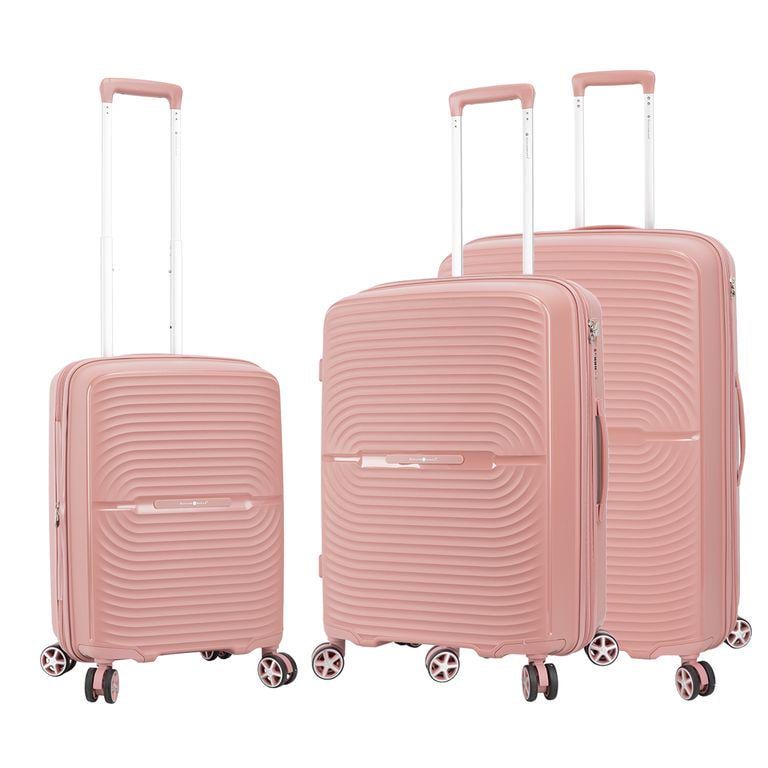 Комплект валіз Snowball 40903 Рожеве золото (31706816)