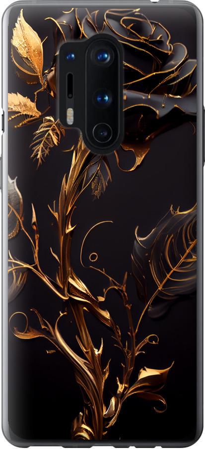 Чехол на OnePlus 8 Pro Роза 3 (5552u-1896-42517)