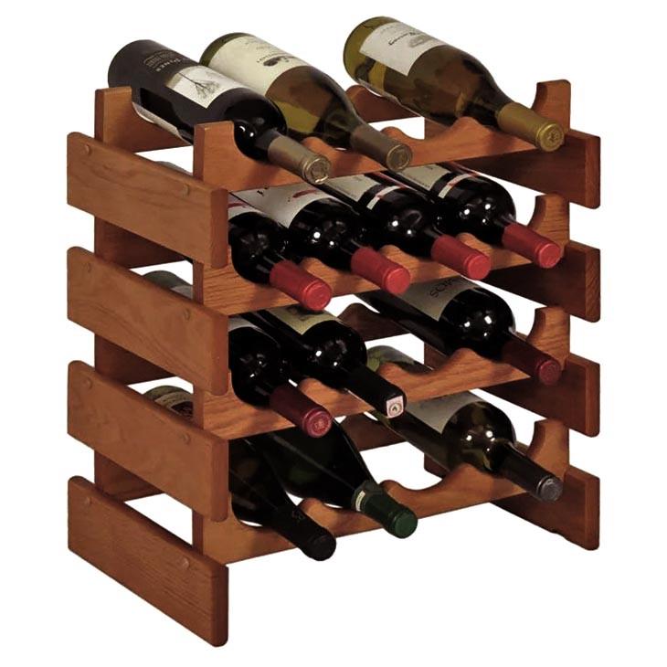 Полка для вина настольная Баркер 16 Шафран (Впс-163406)