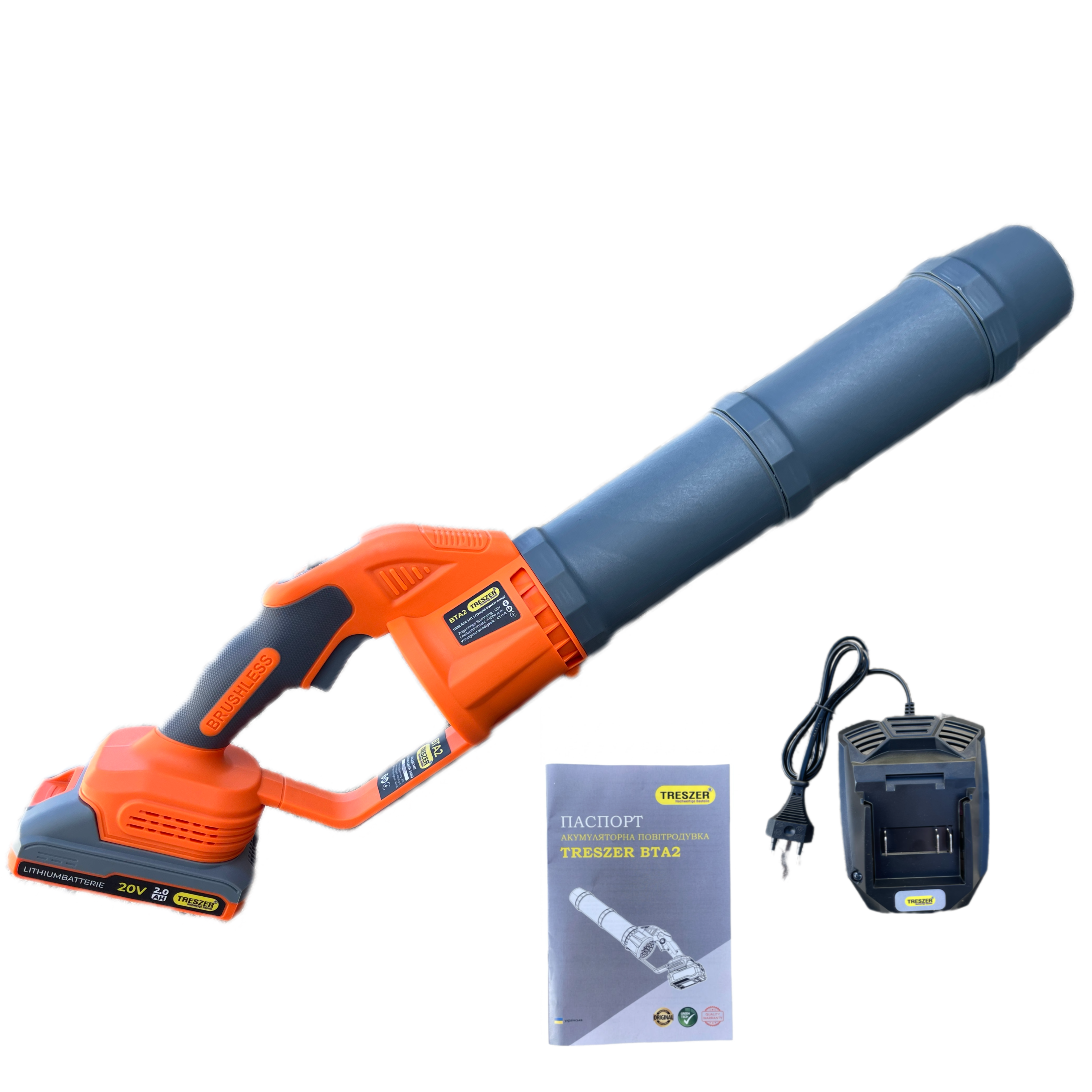 Повітродув акумуляторний TRÉSZER BTA2+BTA2 (BTA2)