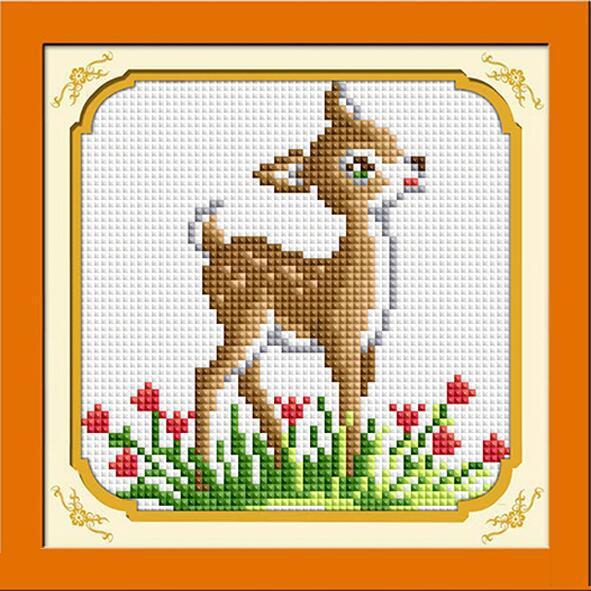 Алмазная мозаика Dream Art Олененок 15x15 см (DA.30189) Алмазная мозаика Dream Art Олененок 15x15 см (DA.30189)