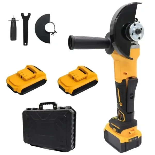 Болгарка аккумуляторная 125 мм в кейсе с 2 аккумуляторами 24V (2666602540) Болгарка аккумуляторная 125 мм в кейсе с 2 аккумуляторами 24V (2666602540)