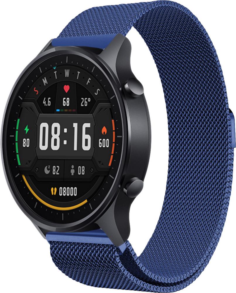 Ремінець Міланська Петля Milano для Xiaomi Mi Watch Color Blue (31483)