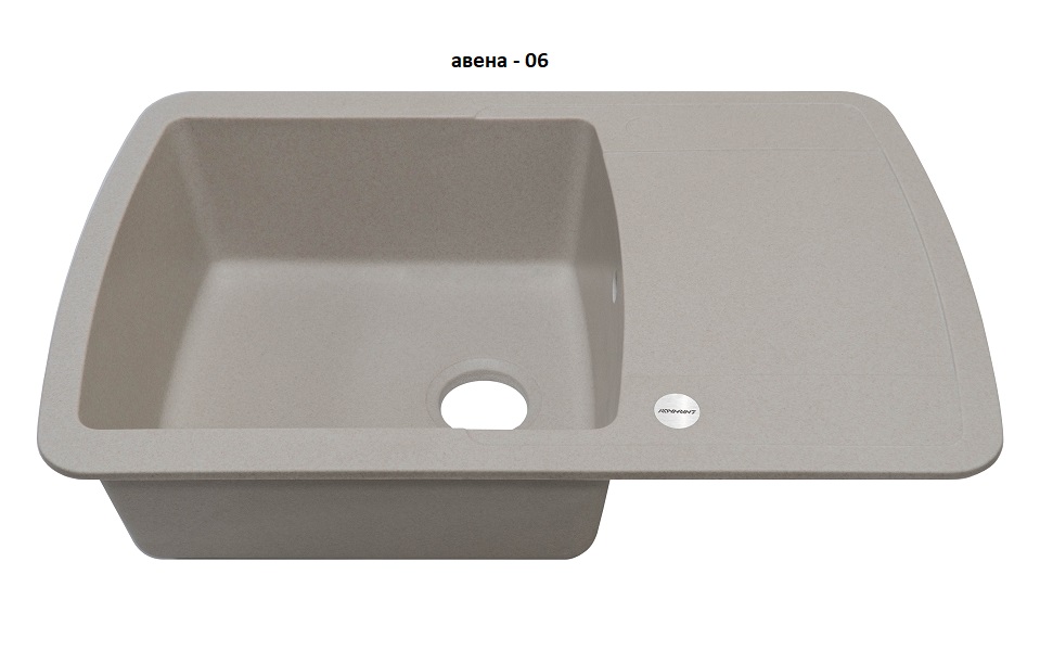 Мийка для кухні Adamant Optimax (terra-07) 78х50х20 см - фото 2 Мийка для кухні Adamant Optimax (terra-07) 78х50х20 см - фото 2