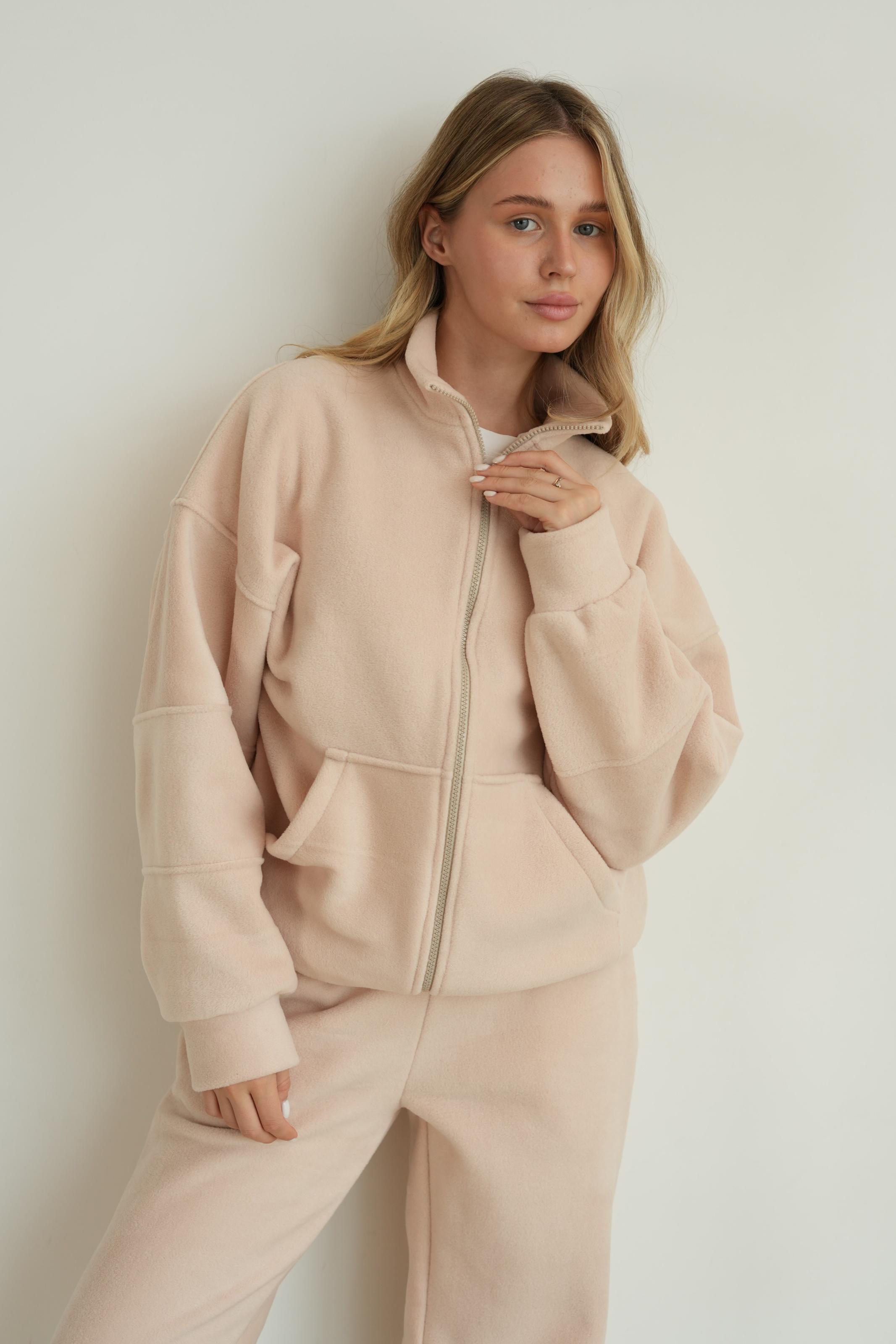 Костюм флісовий CASUAL 3XL Бежевий (10302XXXL)