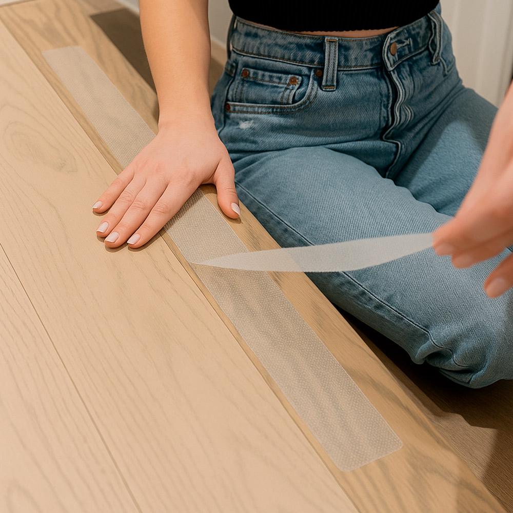 Противоскользящая лента HF против скольжения для лестницы 5 см х 5 м Белый (559346577) - фото 9