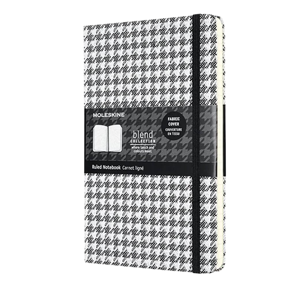 Блокнот Moleskine Blend Blend Pied-de-poule средний Серый (LCBD07QP060B) - фото 1