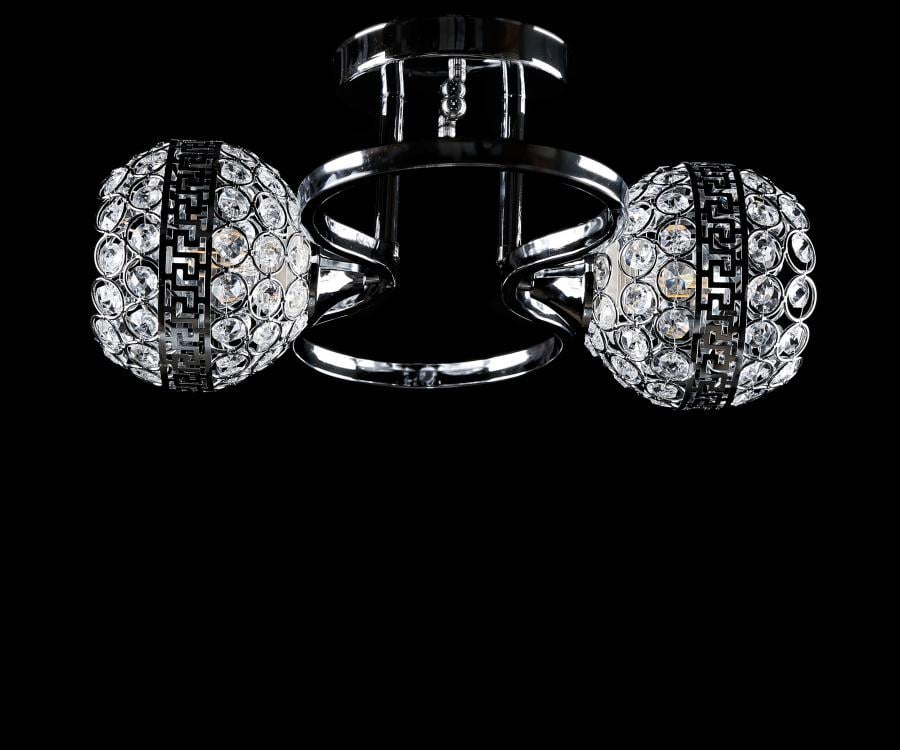 Люстра с плафонами Ray L2888/2 CH (IR005979)