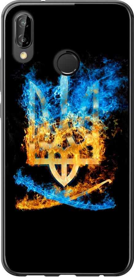 Чехол на Huawei P20 Lite Герб (1635t-1410-42517)