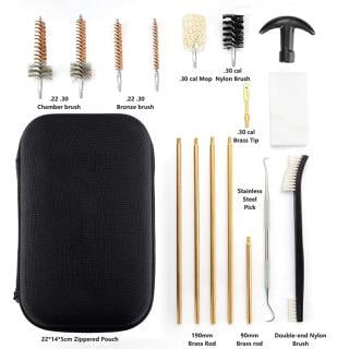 Набор для чистки оружия Lesko GK40 14в1 5,56/7,62 (5346) - фото 2