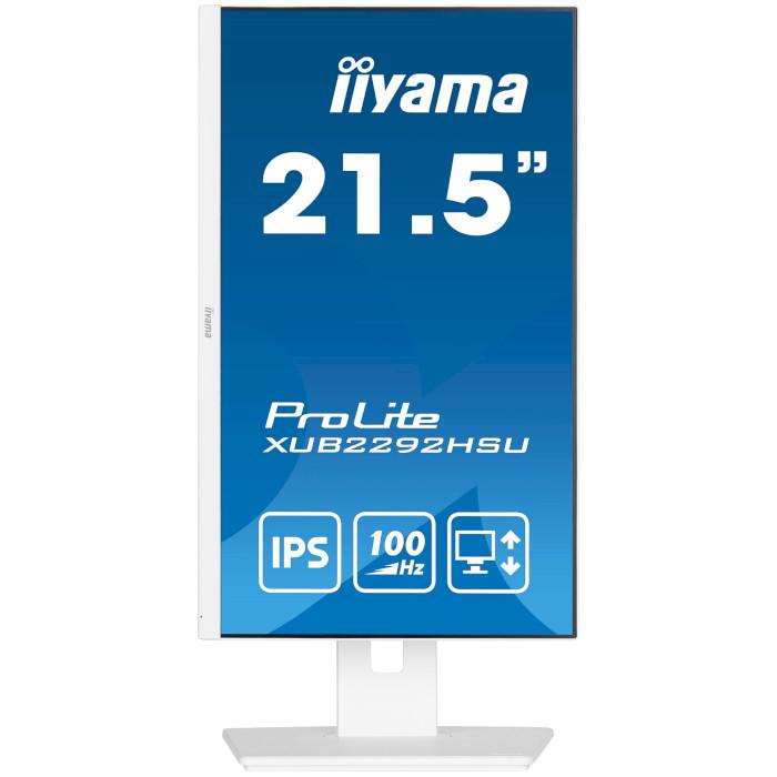 Монітор Iiyama ProLite XUB2292HSU-W6 Білий - фото 6