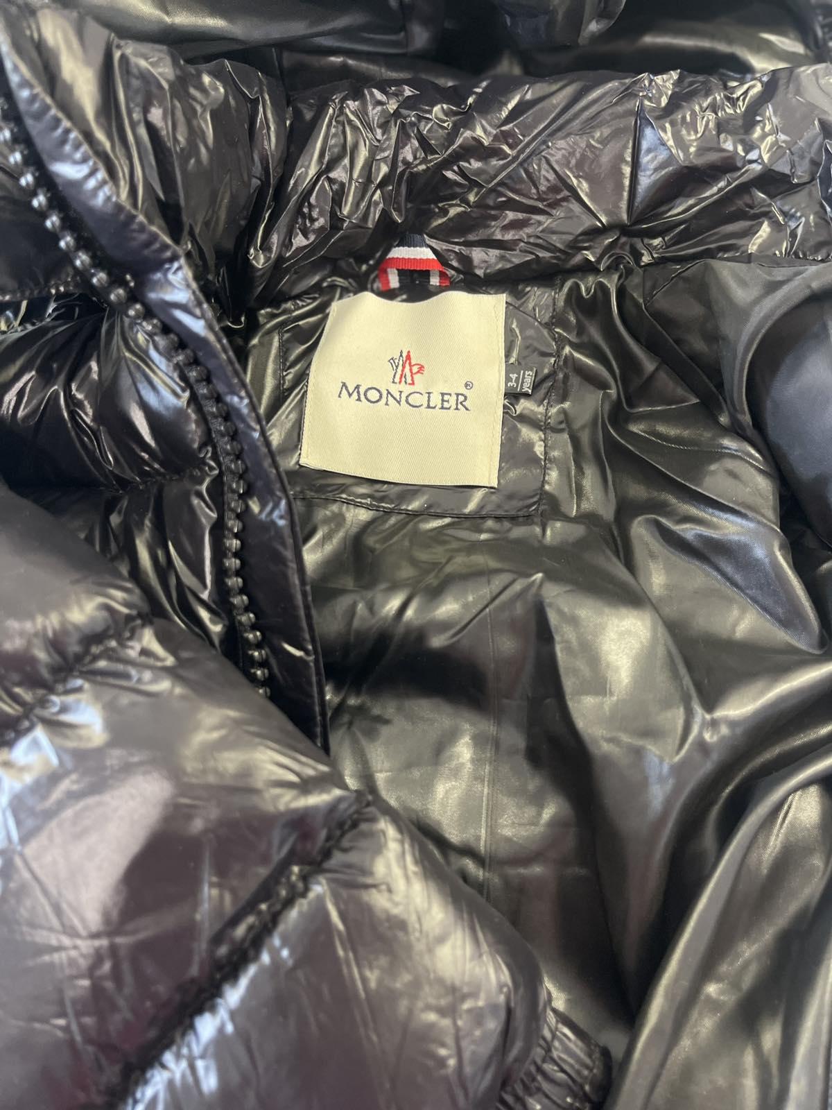 Куртка детская Moncler 110-116 см Черный (29871253) - фото 4