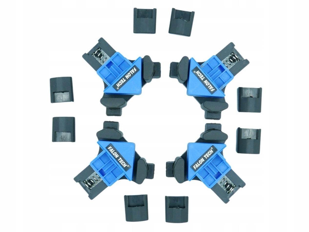 Струбцины столярные Falon-Tech 90° 4 шт. (12856021325) - фото 2 Струбцины столярные Falon-Tech 90° 4 шт. (12856021325) - фото 2