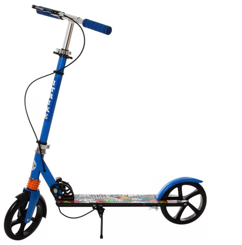 Дитячий самокат ITrike SR 2-010-1T двоколісний Синій (SUN6672) Дитячий самокат ITrike SR 2-010-1T двоколісний Синій (SUN6672)