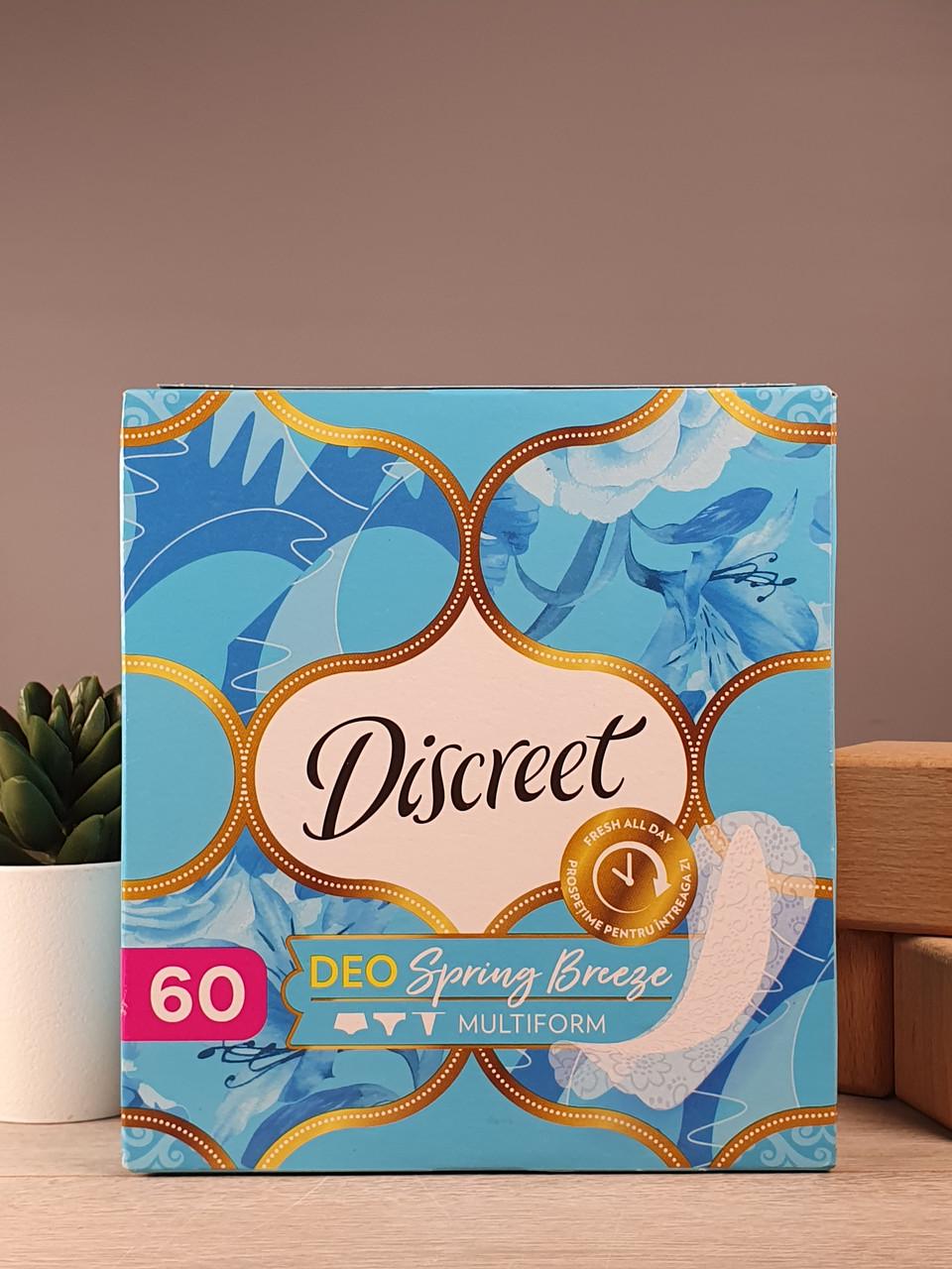 Прокладки щоденні гігієнічні Discreet waterlily 60 шт. (1880649475)