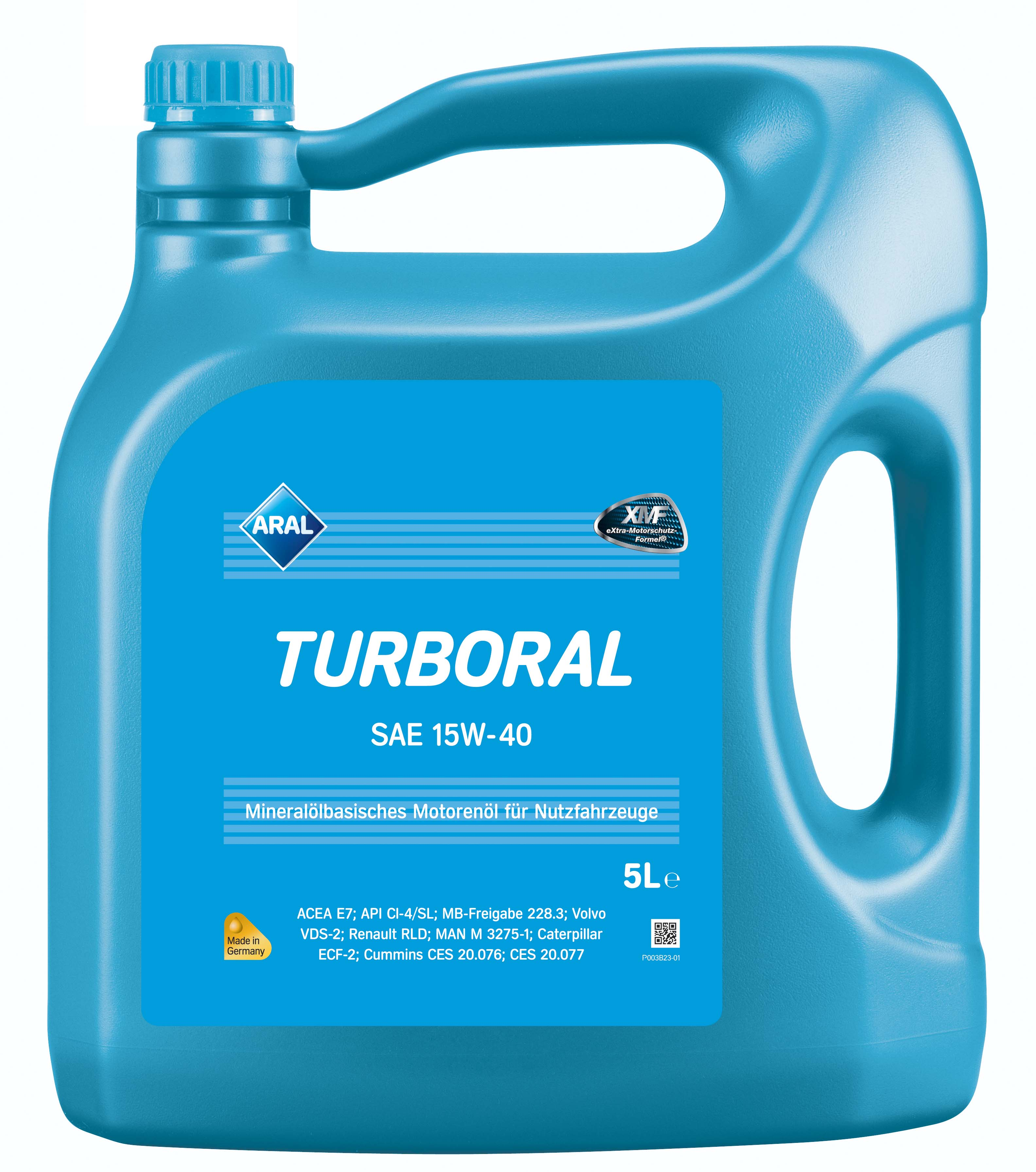 Моторна олива ARAL Turboral 15W-40 5 л