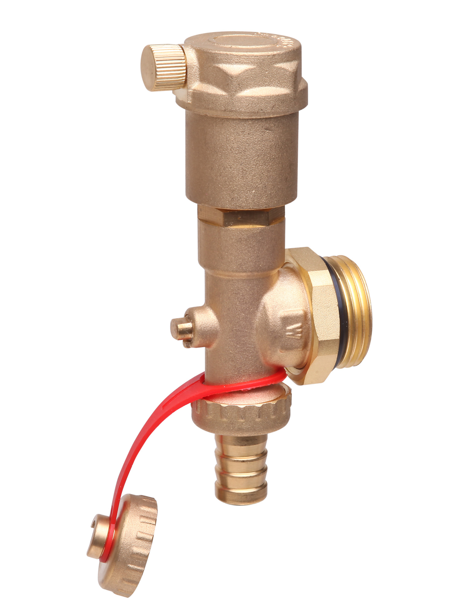 Клапан автоматического отвода воздуха с 3-ходовым шаровым краном Danfoss (088U0785) Клапан автоматического отвода воздуха с 3-ходовым шаровым краном Danfoss (088U0785)