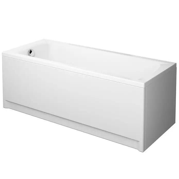 Ванна акриловая прямоугольная Cersanit Korat универсальная с ножками 215 л ТИП 1 170x70 см Белый