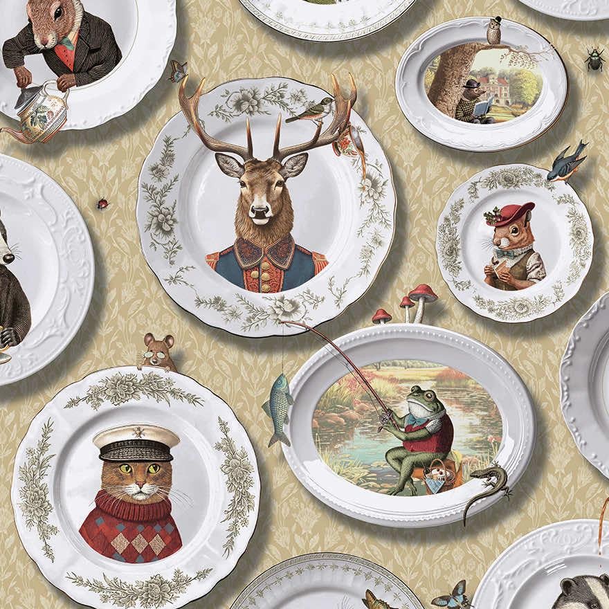 Обои HOLDEN Decor Tales of the Manor флизелиновые 0,53х10,05 м (91960)